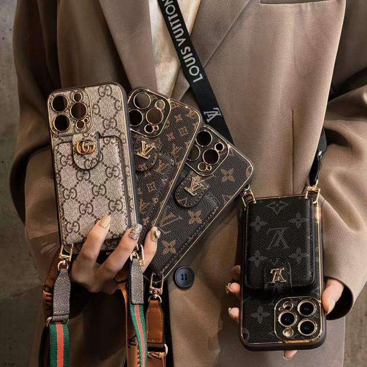 【AM92】ルイ·ヴィトン ❤️ Louis Vuitton ❤️ LV ❤️ グッチ ❤️ GUCCI ❤️ 高品質 ❤️ ストラップ ❤️ ファッション ❤️ iPhoneケース ❤️ スマホケー